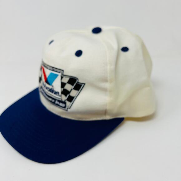 Vintage 80s Valvoline Racing Performance Team Snapback Hat Cap - Picture 2 of 6
